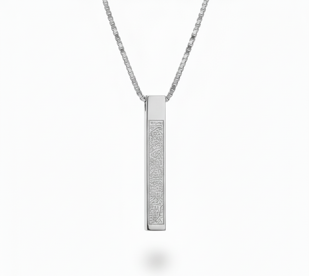 AYET-EL KÜRSİ İNCE KOLYE GÜMÜŞ