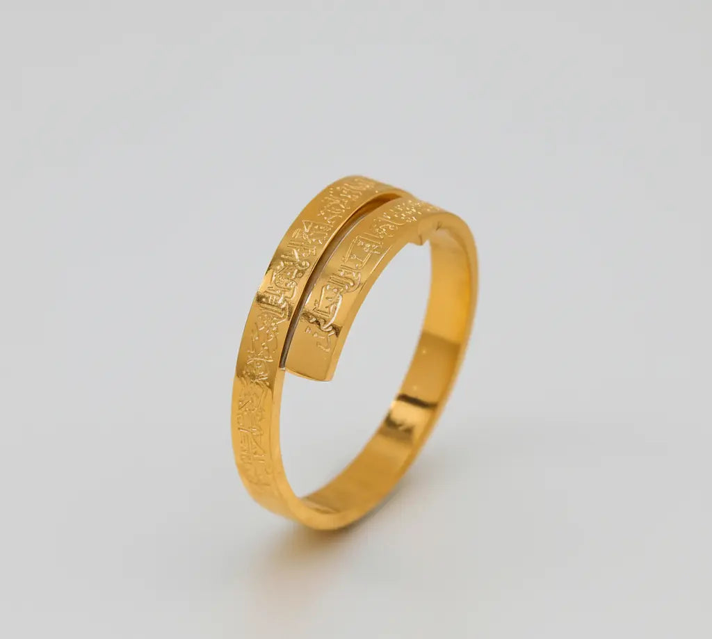 İnşirah Suresi GOLD Takı Seti evadoretaki.com