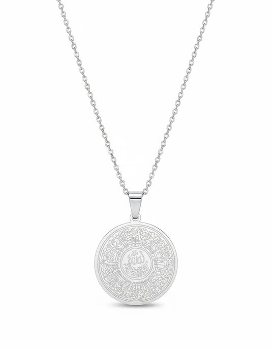 AYET-EL KÜRSİ KOLYE ÖZEL SERİ GÜMÜŞ evadoretaki.com