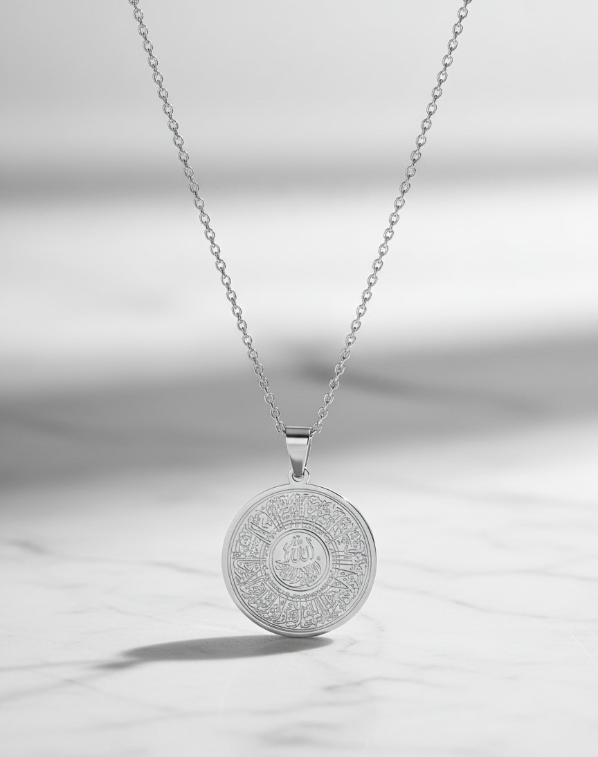 AYET-EL KÜRSİ KOLYE ÖZEL SERİ GÜMÜŞ