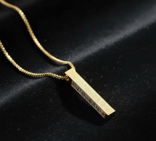 AYET-EL KÜRSİ İNCE KOLYE GOLD
