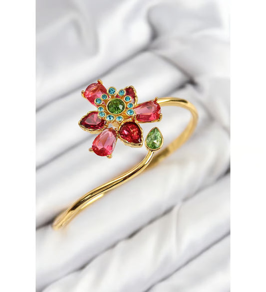 Zirkon Çiçek Bileklik