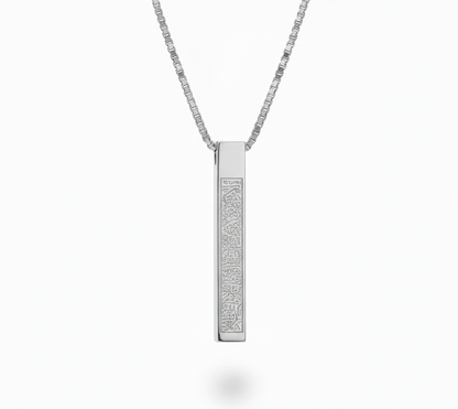 AYET-EL KÜRSİ İNCE KOLYE GÜMÜŞ