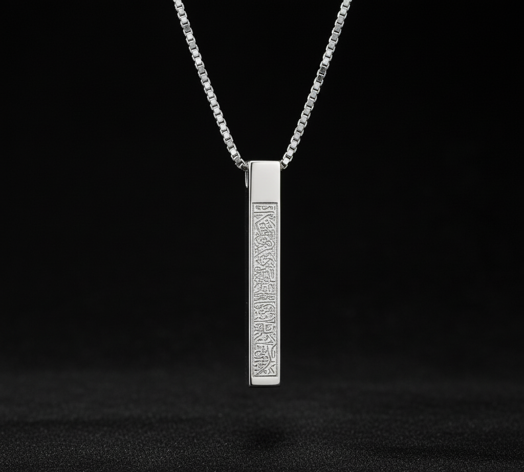 AYET-EL KÜRSİ İNCE KOLYE GÜMÜŞ