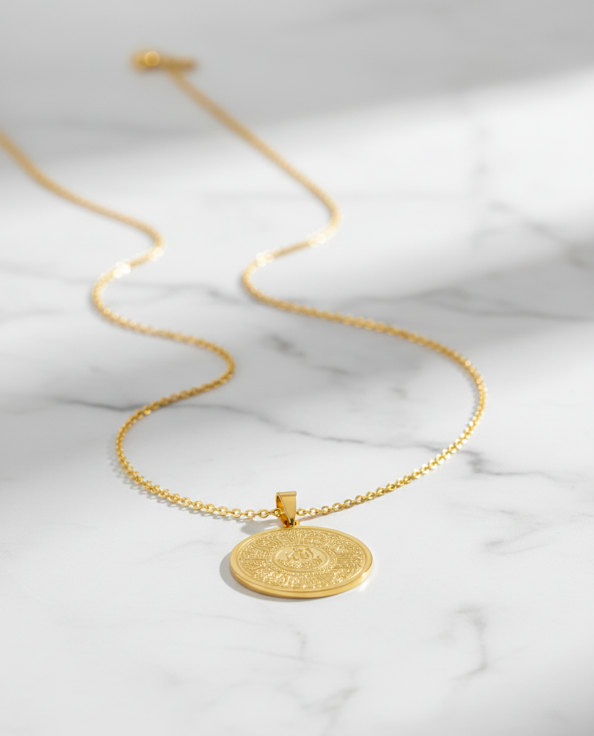 AYET-EL KÜRSİ KOLYE ÖZEL SERİ GOLD