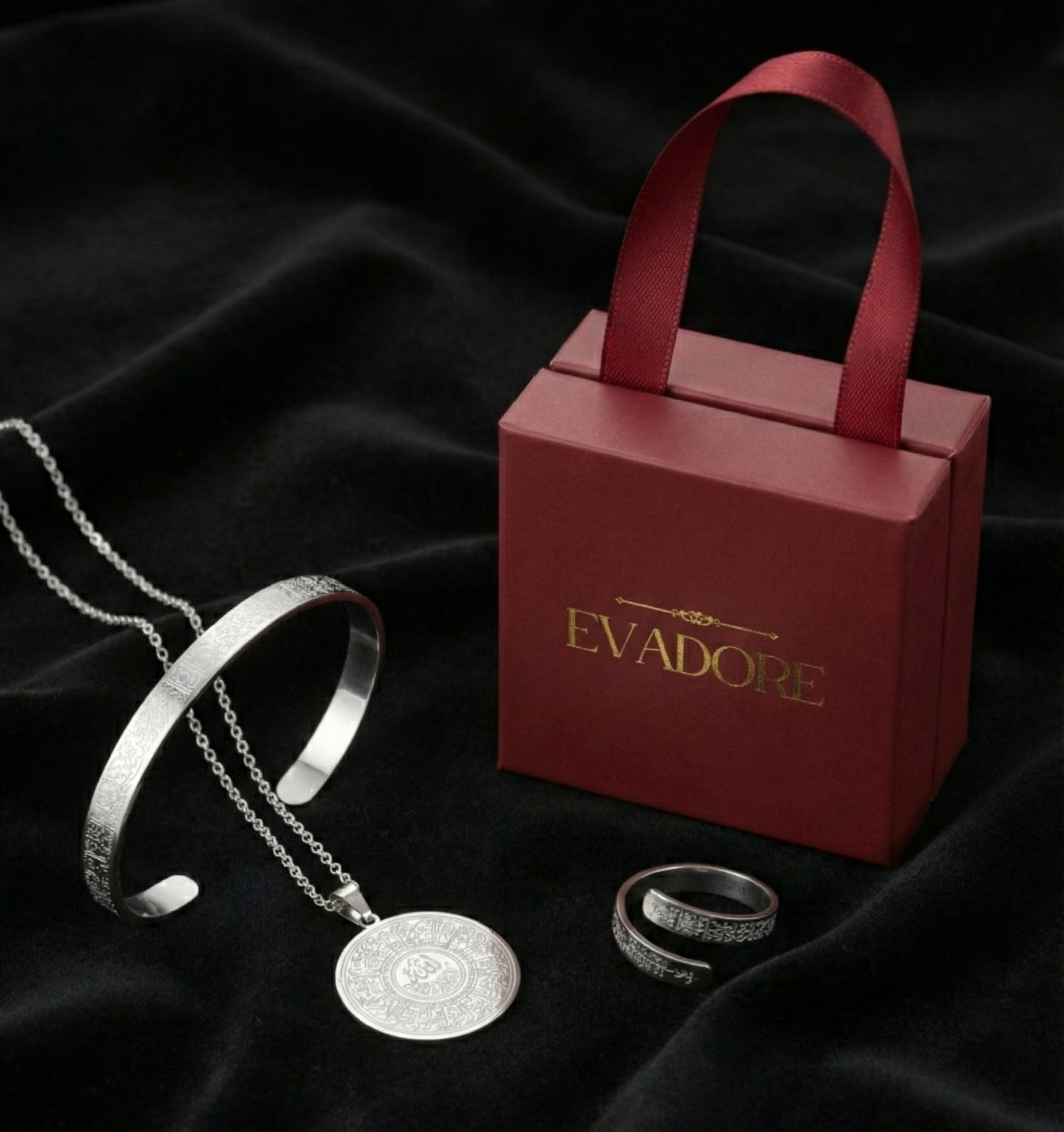 Ayet-el Kürsi Gümüş Set