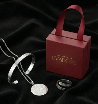 Ayet-el Kürsi Gümüş Set