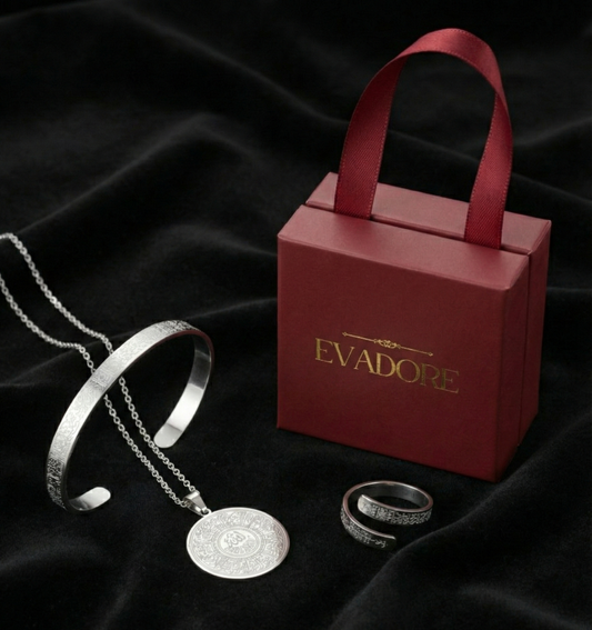 Ayet-el Kürsi Gümüş Set