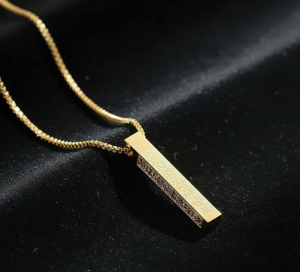 AYET-EL KÜRSİ İNCE KOLYE GOLD