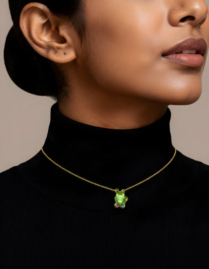 Zirkon Taş Kolye evadoretaki.com