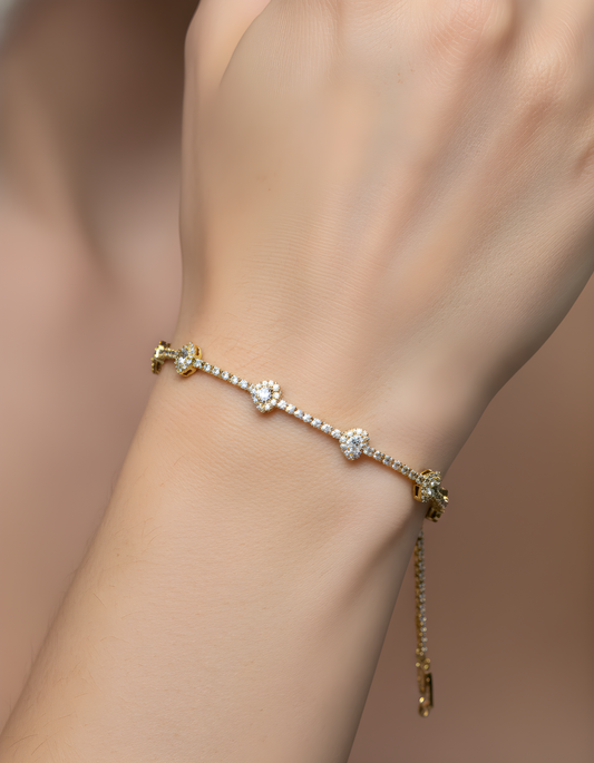 Zirkon Taş Bileklik